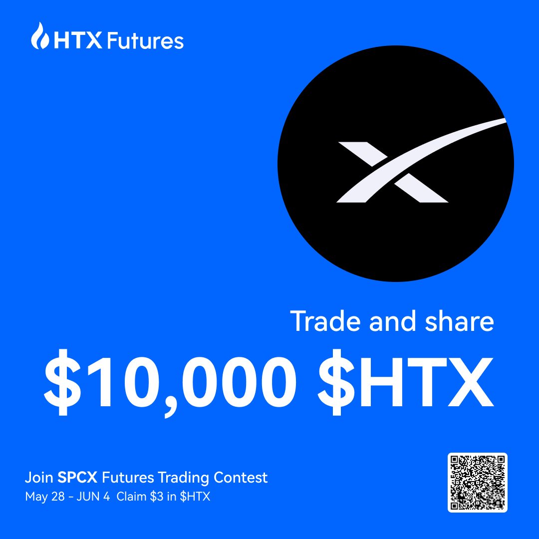 HTXFutures's tweet photo. SPCX Futures Now Live!  🚀
Trade to Share $20,000 HTX!
Newbies get $3 HTX.

SPCX is a Musk-led commercial space giant, capturing trillion-dollar space industry dividends.

Join NOW » https://t.co/j3itPQU6jE https://t.co/0KxJh8CR7S
