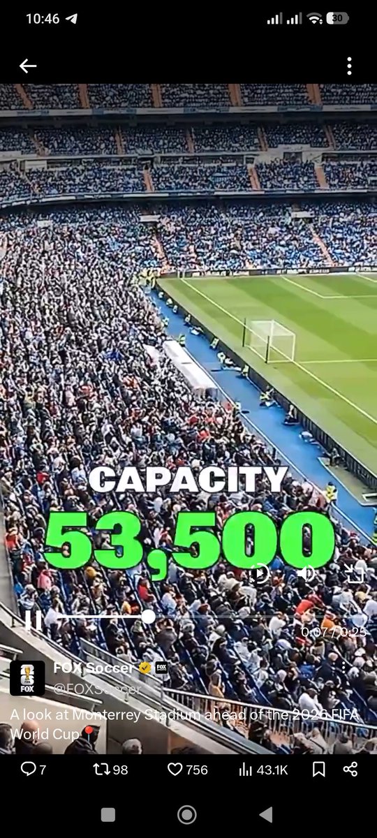 AAriascute's tweet photo. @FOXSoccer This si Monterrey's stadium? https://t.co/ylCOUx0ZP5