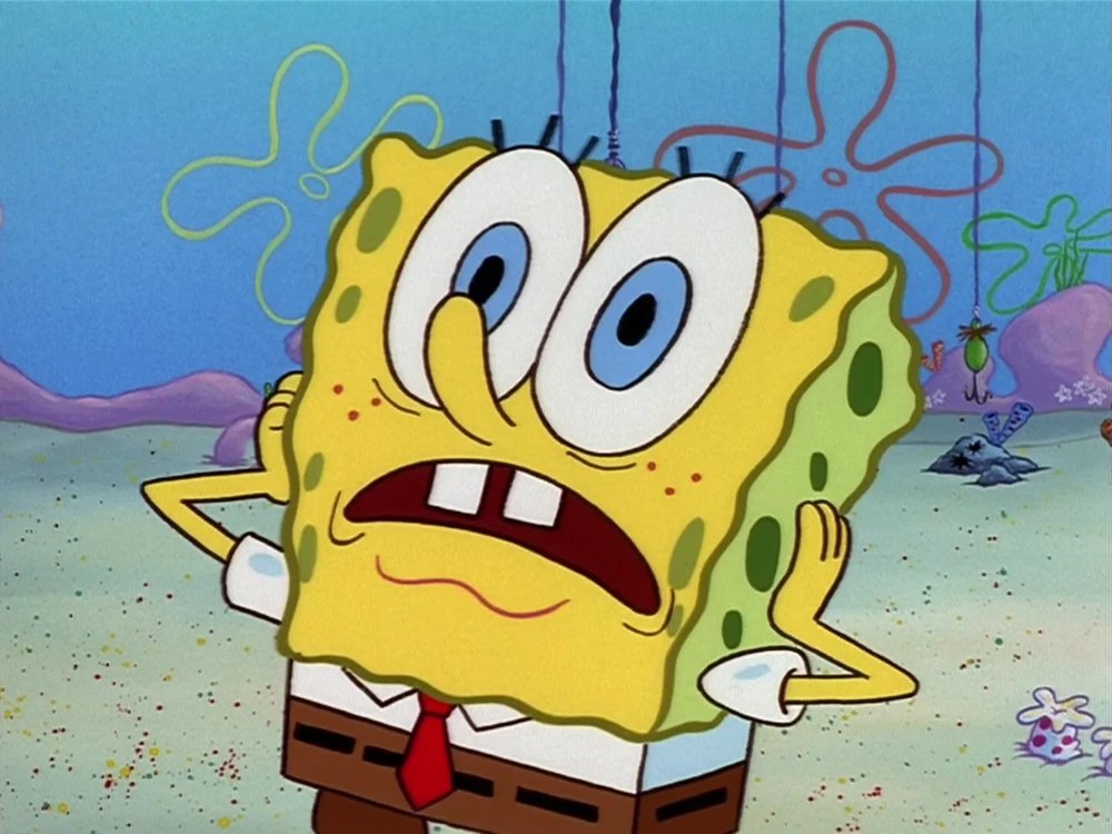 MiniP7's tweet photo. The game "SpongeBob: Legend of the Lost Spatula" has a unique error message when inserted into an original Game Boy.
It depicts a screenshot of Spongebob with an expression based on the episode "Hooky" with text stating that it can only be played on the Game Boy Color. https://t.co/oTL556Kx9I