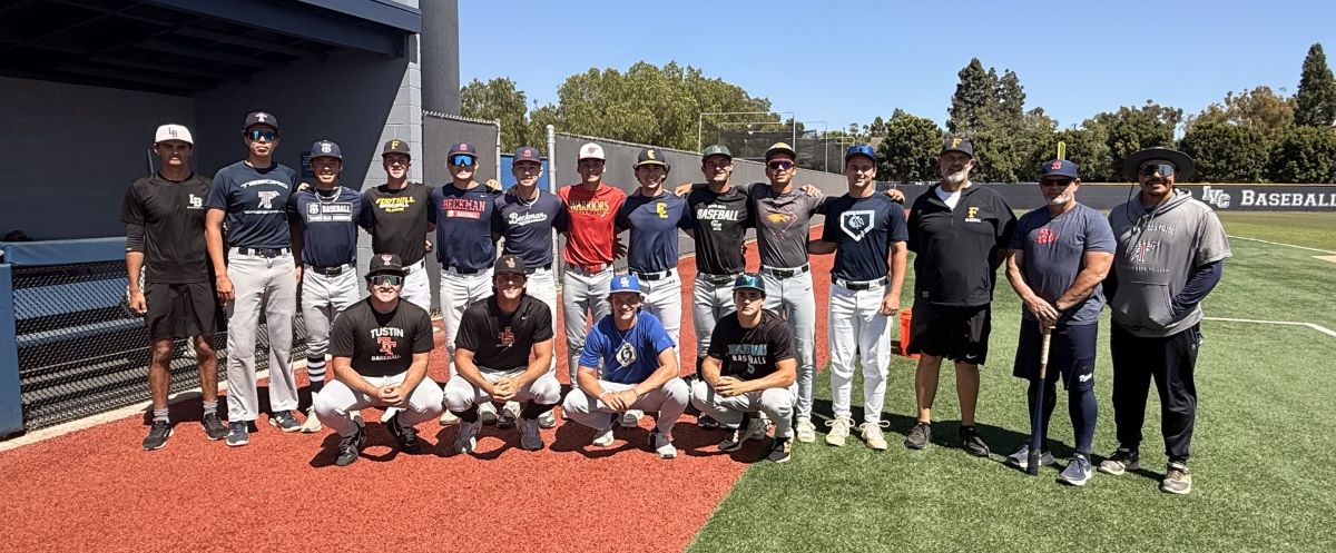OCSportsZone's tweet photo. Photos of the North and South all-star teams competing in Wednesday's game at the Great Park
CLICK LINK:
https://t.co/KfaBtUFrqS
@OCSportsZone @FernandoMDonado @CypCentBaseball @SGVWhitSports @Warriors_WHS @BPatsBaseball @TesoroTitans_BB https://t.co/h8Y5WJXkzA
