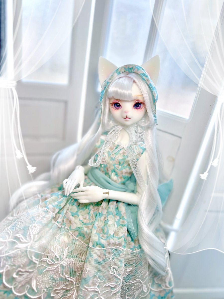 eruru_efu_emu's tweet photo. 家具もですが、mimiさん【@sewtiny33 】の夏っぽい可愛いお洋服もお迎えしてました☺️💕
絶対うちの子に似合う！！！と思って秒でポチったけど案の定似合ってて満足～🫶🩵

#みみわんぴ
#DearMine https://t.co/jD4d4esrwT