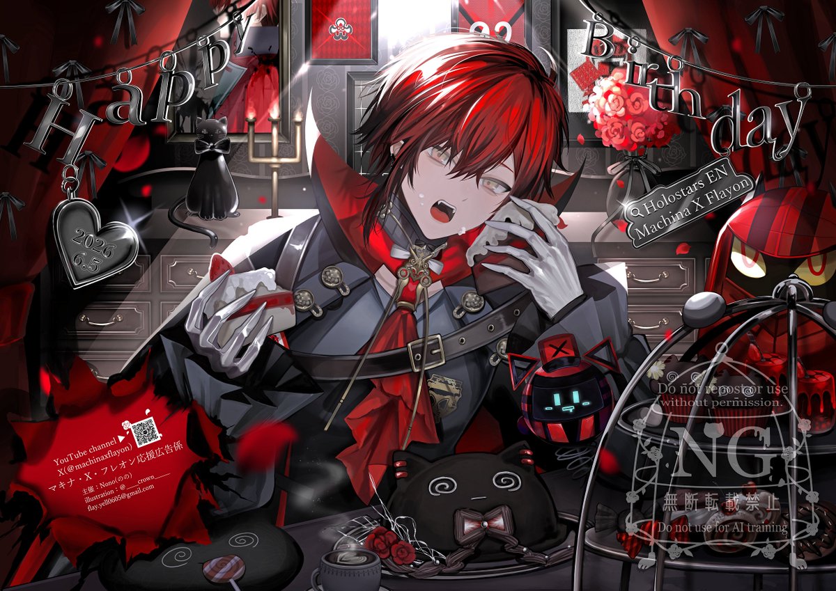 ____crown_____'s tweet photo. :¨ ·.· ¨: 
 `· . ❤ ��𝐀𝐏𝐏𝐘 𝐁𝐈𝐑𝐅𝐋𝐀𝐘 ꔫ 📷

HolostarsEN Machina X Flayonさん
応援広告のお写真を担当させて頂きました。
お近くにお越しの際は是非お立ち寄りください
Please visit us in Akihabara when you have time🐈

(詳細はこちら@yell0605_flay ) https://t.co/goidido98M