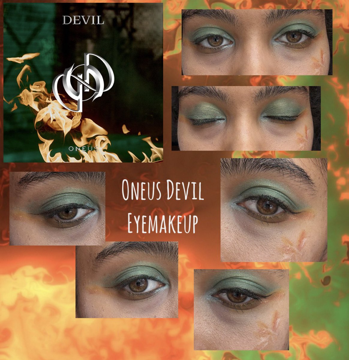 Butterfly_Artsy's tweet photo. Oneus Devil Album cover Eyemakeup 💚🔥
#oneus #tomoon #kpop #oneusmakeup #kpopmakeup #oneushwanwoong #oneuseoho
#oneusleedo #oneusxion #oneuskeonhee
#keonhee #xion #hwanwoong #leedo #seoho
#oneuskpop #oneusdevil #oneusnodiggity https://t.co/id2zAZoFpz