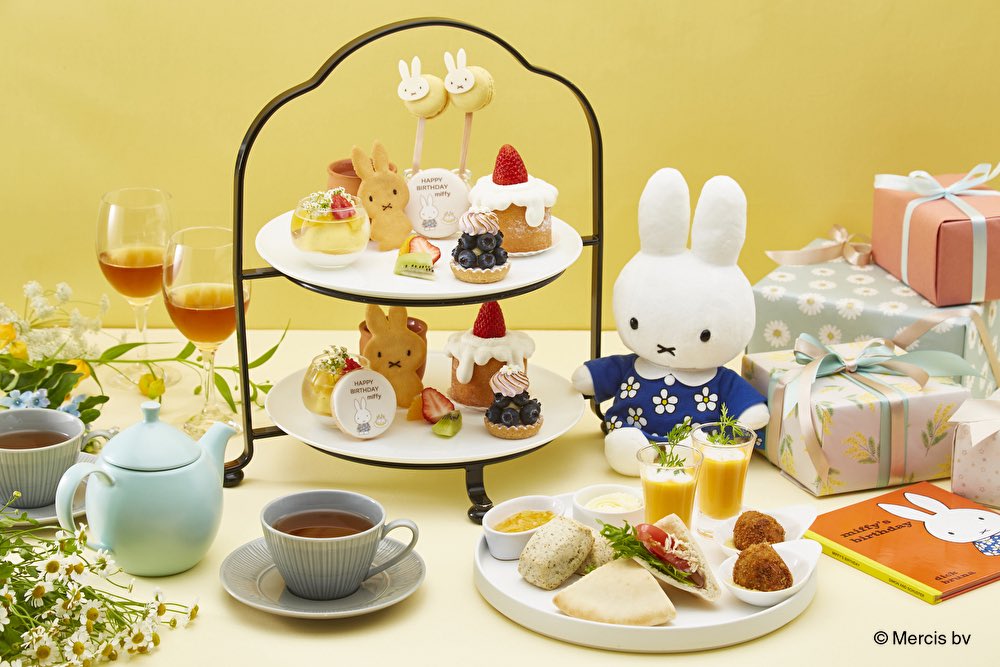 ✨🐰【本日スタート】🐰✨ ミッフィーコラボアフタヌーンティー 本日