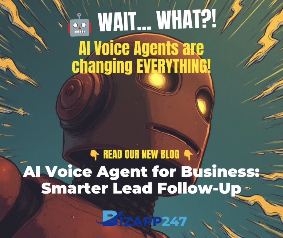 breckjhapner's tweet photo. Still hoping and praying your salespeople return calls from prospective customers? Read my latest @baytechcompany article to find out how the @BizApp247 #AI Voice Agent will contact the damn leads for you! #aivoice #AIMarketing #AiMarketingAutomation #CRM #digitalmarketing https://t.co/EydPDjF1jQ