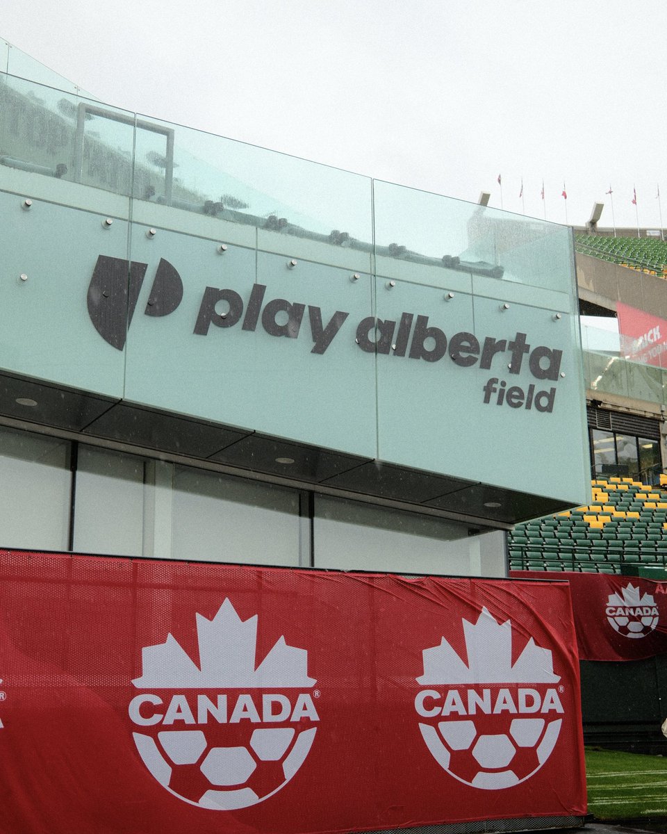 CANMNT_Official's tweet photo. Tomorrow, it’s in our house!

📍 Play Alberta Field at Commonwealth Stadium https://t.co/slziHErOI0