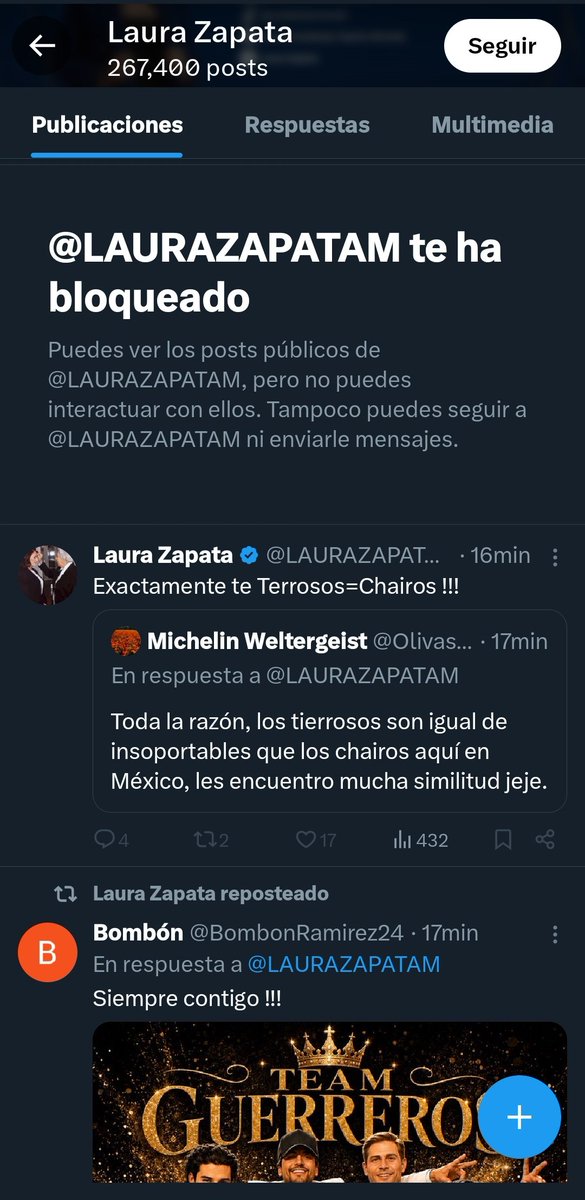 Soldado_AAA's tweet photo. Yyyyy dos posts de sus verdades bastaron para hartar a la anciana arrabalera 😂😂😂

#LCDLF6 https://t.co/T3BCgUFF2z