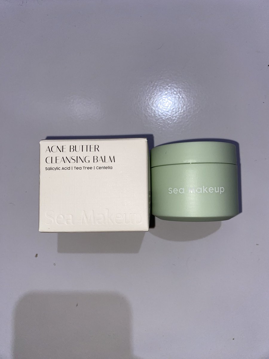 tauruslayy's tweet photo. preloved cleansing balm sea makeup nih baru 1x pemakaian ternyata di aku kurang cocok. dm for more details https://t.co/QogIQvkaDD
