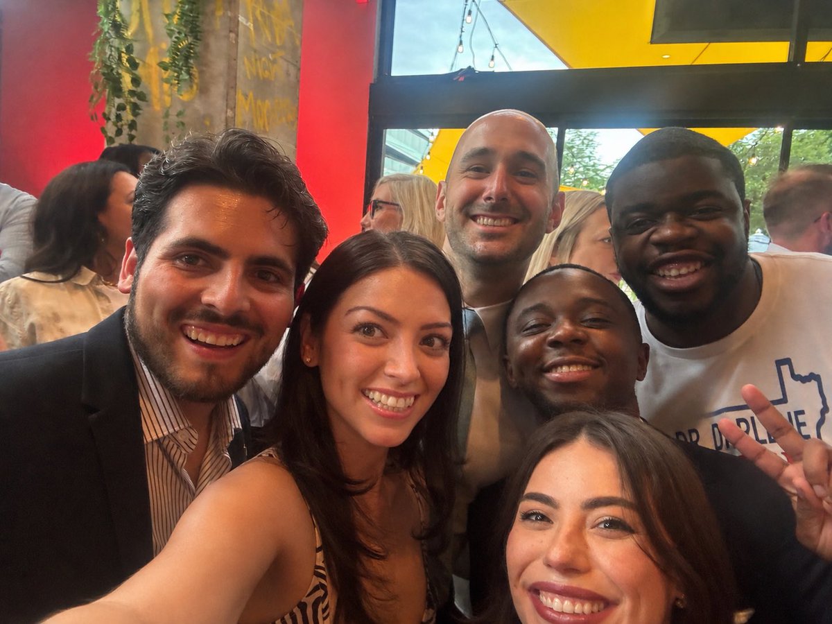 tylerfortexas's tweet photo. With some friends in Austin this week! Who’s ready to flip the state House?!?! #txlege https://t.co/sLCHwBJGp5