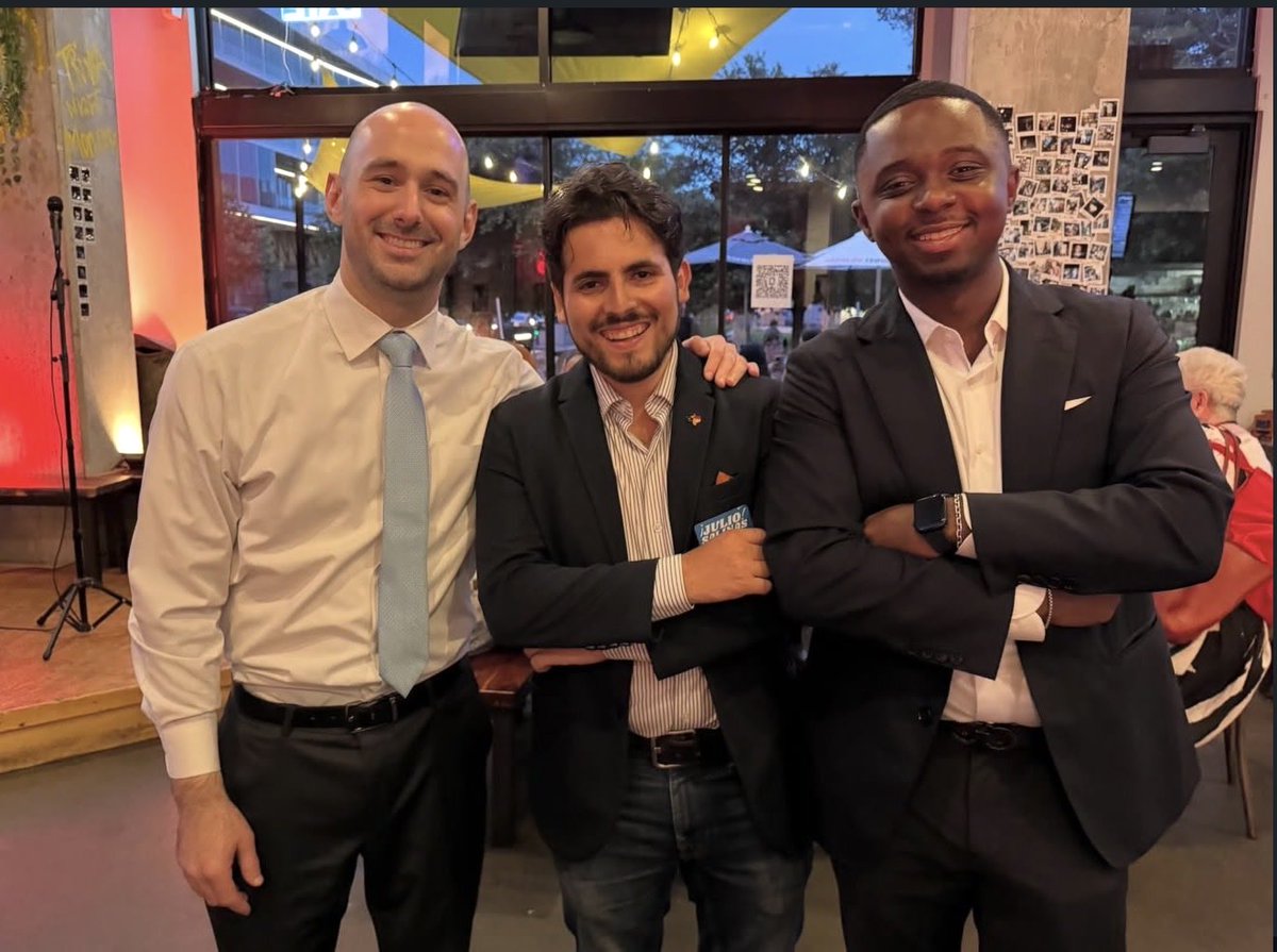 tylerfortexas's tweet photo. With some friends in Austin this week! Who’s ready to flip the state House?!?! #txlege https://t.co/sLCHwBJGp5