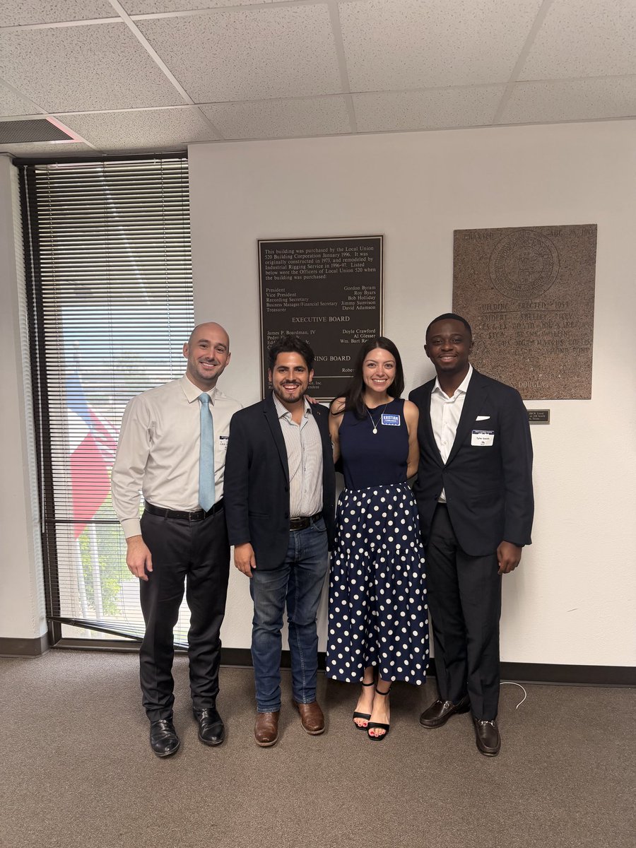 tylerfortexas's tweet photo. With some friends in Austin this week! Who’s ready to flip the state House?!?! #txlege https://t.co/sLCHwBJGp5