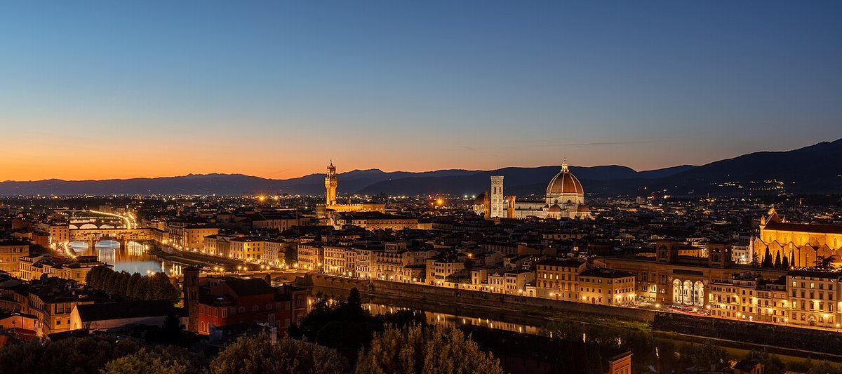 wikipt's tweet photo. Imagem do dia em 1 de junho de 2026: Vista de Florença a partir da Piazzale Michelangelo, Itália. https://t.co/g5rAAfcGRn