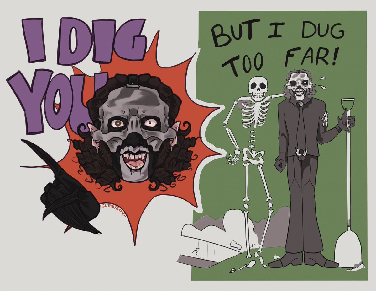 gumbyghuleh's tweet photo. i dig you! 
#thebandghost https://t.co/KgxvYOsV2l