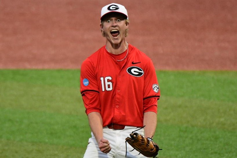 JeffreyThumser's tweet photo. One thing that hasn’t been talked about enough.

Georgia only gave up 5 runs in 27 innings of Regionals baseball 🔥 https://t.co/rblsjHtAls