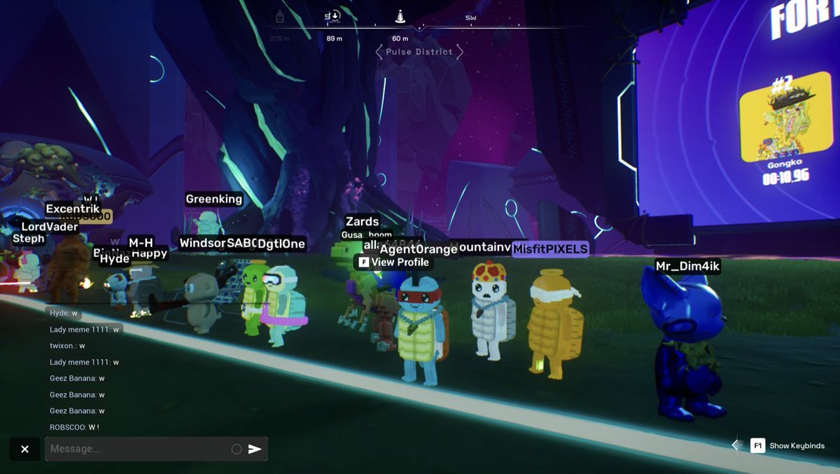 agent0rang222's tweet photo. Great time with the chulo fam today! @Papichulomeme @thephalangist @ROBSTHER1 Played a fun photo hunt throughout the nexus and some soccer! @TurtlezDotFun showed out today so many TURTLEZ!🐢😎 https://t.co/ic1wVcxHBW