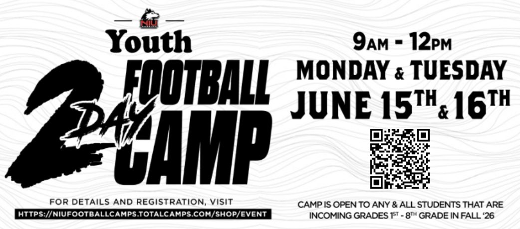 robharley34's tweet photo. School is out, summer is here! Bring the Huskie pups to learn football with US! #Uvt 🐺🐶 https://t.co/FVUuUclHoY