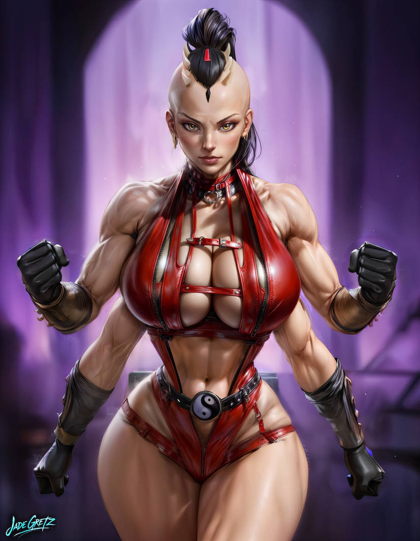 JadeGretz's tweet photo. Sheeva: Arena Dominance by Jade Gretz
https://t.co/KBvA67ATJB
#Sheeva #MortalKombat #MK1 #MK11 #NetherRealm #Shokan #WarriorQueen #Outworld #FightingGames #FGC #FanArt #DigitalArt #AIArt #AIArtwork #Gaming #Hot #Girl #Anime #Waifu #jadegretz https://t.co/SUAX3NeZYU