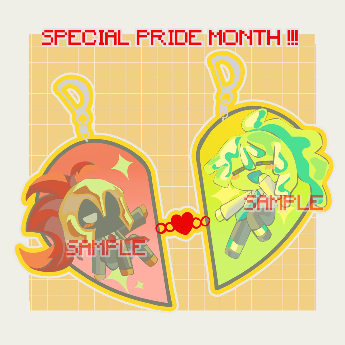 Sam4lmk's tweet photo. Limited slimeknight keychain for pride month!! Only available until the end of June !
#sfawtde 

https://t.co/tV2GZHtSwf https://t.co/LOyyk6NX93