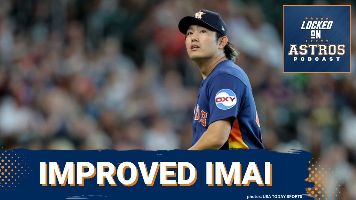 TalkingStros's tweet photo. Tatsuya Imai Shines Again, But The Houston #Astros Bats Go Silent in 2-0. Join us for the @lockedonastros podcast at 7:30 p.m. CST.  https://t.co/c7XOBKdXHx via @YouTube https://t.co/a5BkK5Xq1N