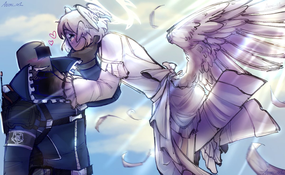 anonphighting2's tweet photo. Art cxmmissixn for @oceantaled 
#endlesstormenttrio https://t.co/mdSRMVx3us