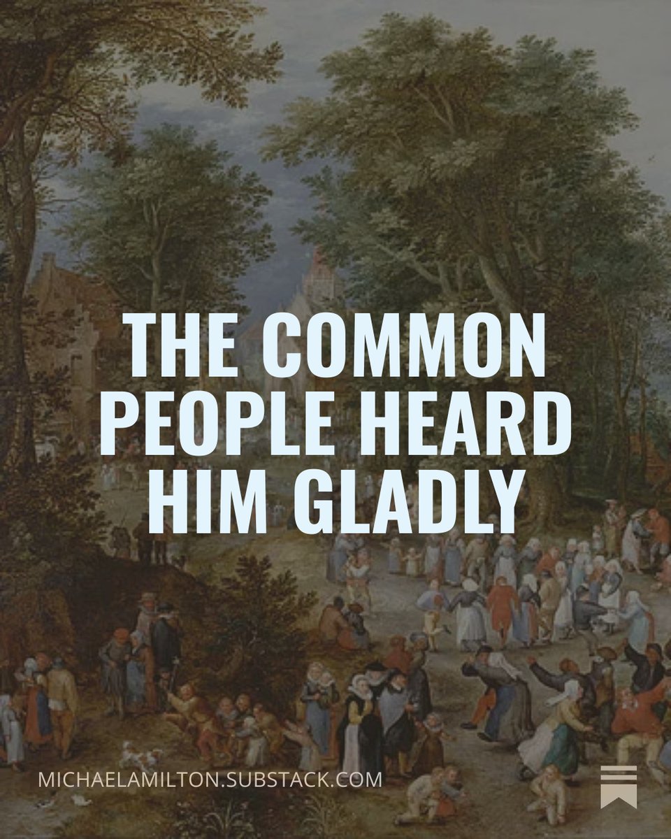 mamilton's tweet photo. "Why did ordinary people flock to Jesus while the religious elite walked away? Find out in this week's message at Your Sunday Chapel." Join for free and receive a gift of books to support your growth in grace and truth. No cost. https://t.co/jg2RSxVvcc https://t.co/dyVMi7CVDC