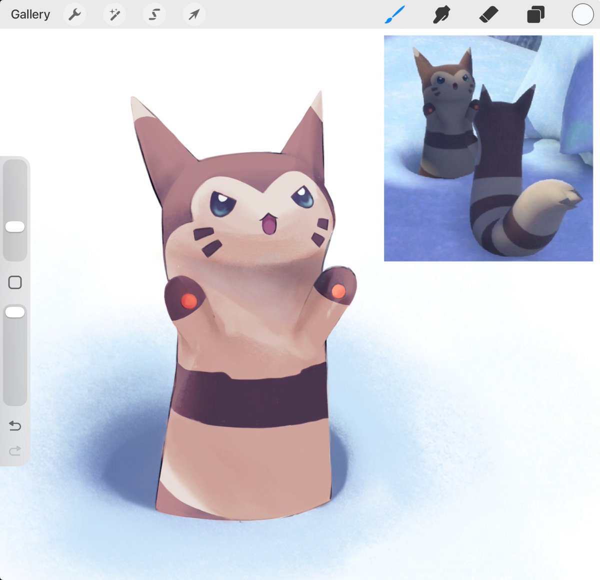 yueivi's tweet photo. furret :3 https://t.co/09ylEmYpFZ