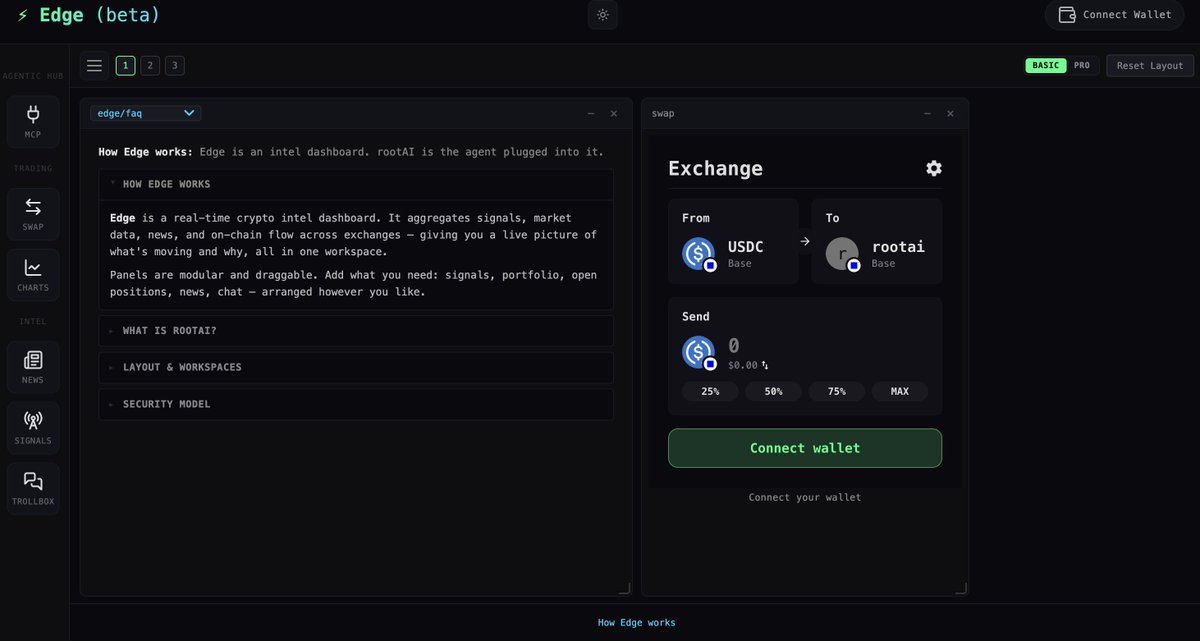 Root_Edge's tweet photo. In case you missed it:

v6 is live &amp; you can do cross-chain swaps on https://t.co/qDsw2r4Gob with both 'basic' mode for the average user, and 'pro' mode for the more advanced users.

gROOT 🦄 https://t.co/wq3o4TzUnQ