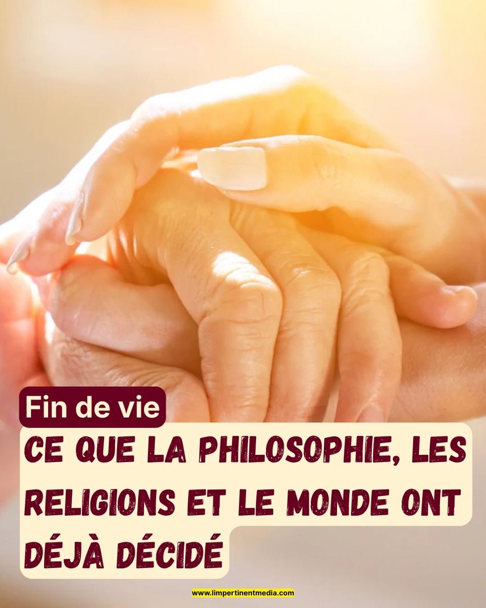 ameledebey's tweet photo. 🚨 APPEL À TÉMOIGNAGES 🚨

Il y a 2400 ans, Socrate buvait la ciguë de sa propre main. Depuis, l'Occident tourne autour de la même question : la mort peut-elle être un acte souverain ?

11 pays sur 195 ont tranché. La France, pas encore. Notre dossier spécial #FinDeVie. 🏛️

📣 Témoignages recherchés : info@limpertinentmedia.com

https://t.co/fP9WoHK5ll