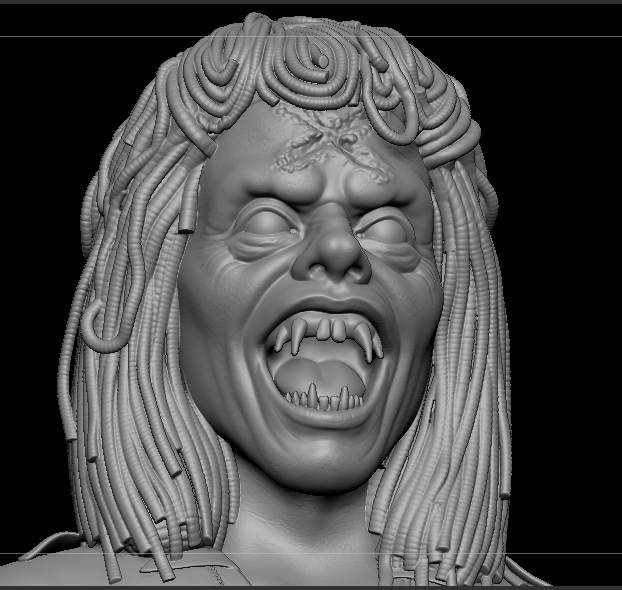 MarkBeer4's tweet photo. Ed is off to the printers! Excited to paint him up this week. Changed him up a little for his final outing.I'll have the busts ready for purchase, painted and unpainted. DM me for info.Please keep in mind postage and packaging if you are over seas. #frightnight #eviled https://t.co/X7QxfDQOHz