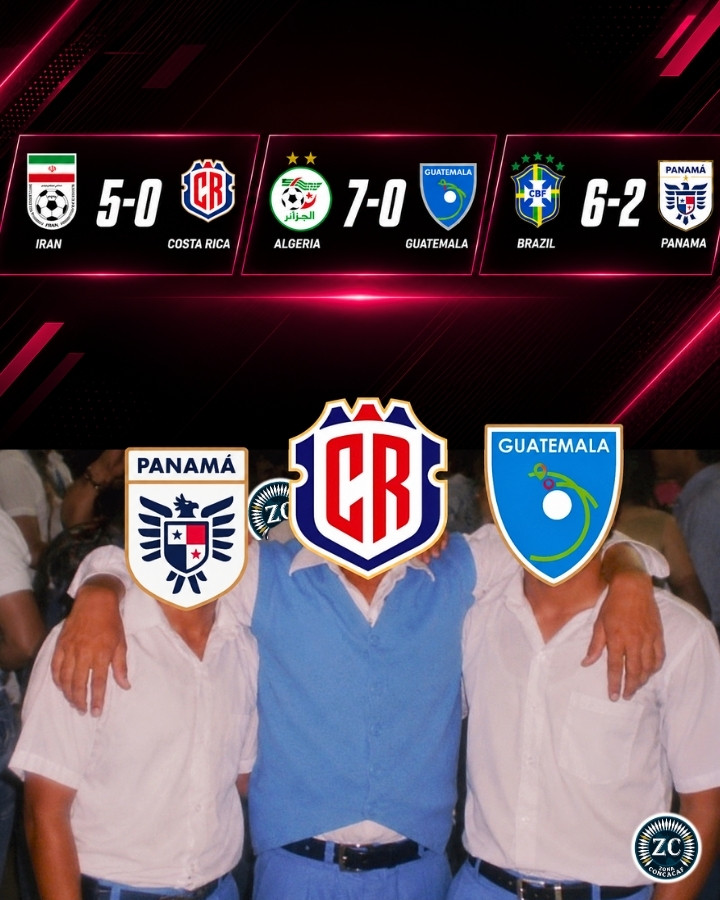 ZConcacaf's tweet photo. Centroamérica recientemente banda. https://t.co/9LAU7zFYzn
