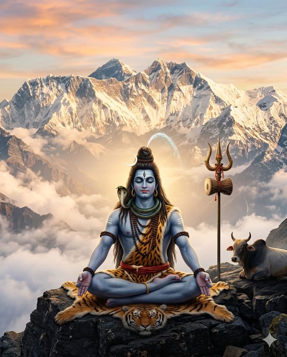 Kamaljuyal's tweet photo. कर्पूरगौरं करुणावतारं संसारसारं भुजग��न्द्रहारं सदावसन्तं ह्रदयाविन्दे भवं भवानि सहितं नमामि॥ 
 #ॐ_शिवाय_नमस्तुभ्यं 
#हर_हर_महादेव   #���ुभ_प्रभात 📿 https://t.co/kycGHrwVMS