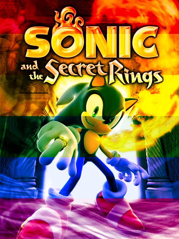 Secret_Ringsfan's tweet photo. Whats up Sonic squad! Happy Pride Month!
 Be proud of who you are, keep being yourself, and don't let anyone tell you that you can't shine.
 The world is a lot more colorful when people are free to be themselves and that's something worth celebrating! https://t.co/q2Q0jxkuC7