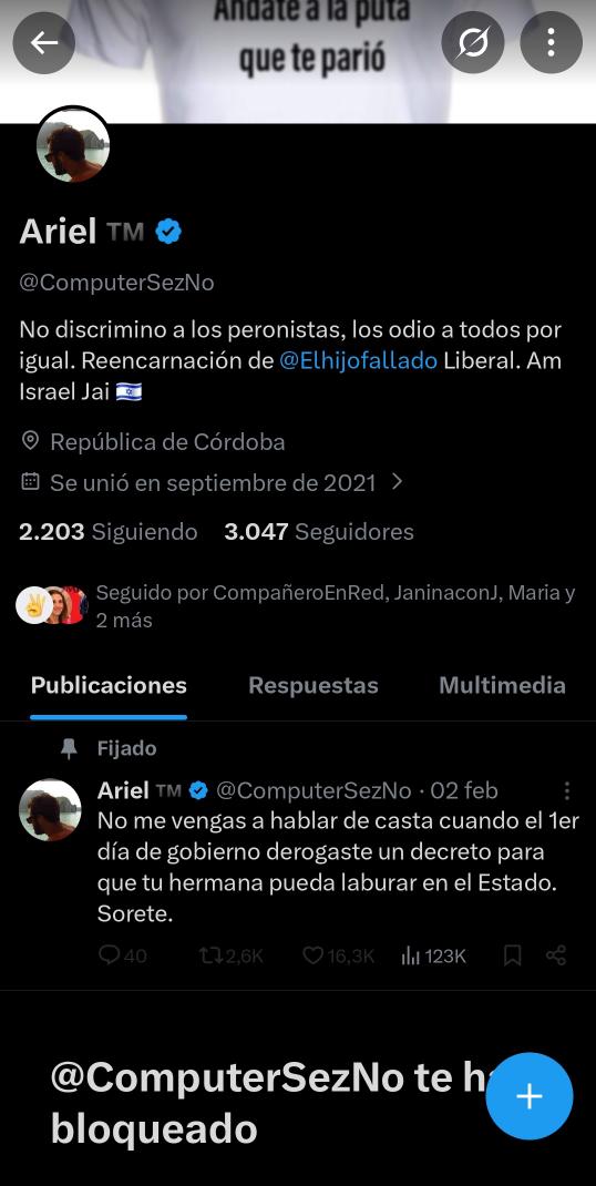 MULDER2 PERONISTA ✌️🇦🇷✌️ tweet media