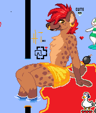 saz_329's tweet photo. la hyena llego al wplace yipi!! 
todo gracias a la ayuda de byarxi 
(me dijo que no tiene cuenta de Twitter) https://t.co/YRq0JfunVi