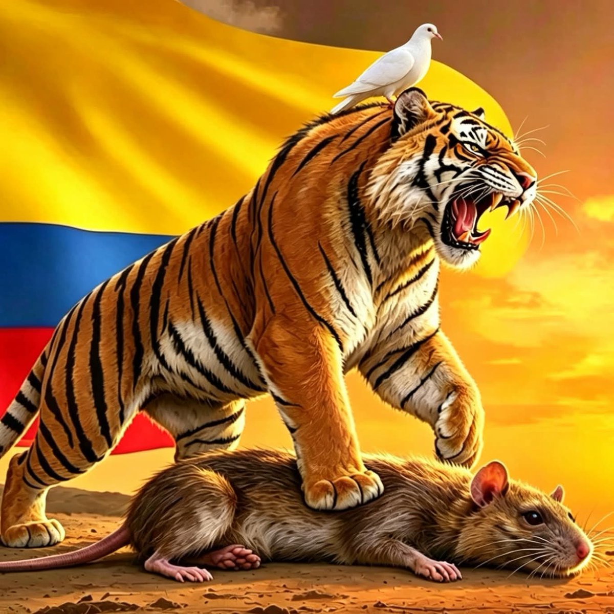 AlvaroUribef's tweet photo. Comienza oficialmente esta lucha contra quienes quieren imponer la dictadura. 
Mano ✋ dura contra el terrorismo. https://t.co/b7e2ATXgiR