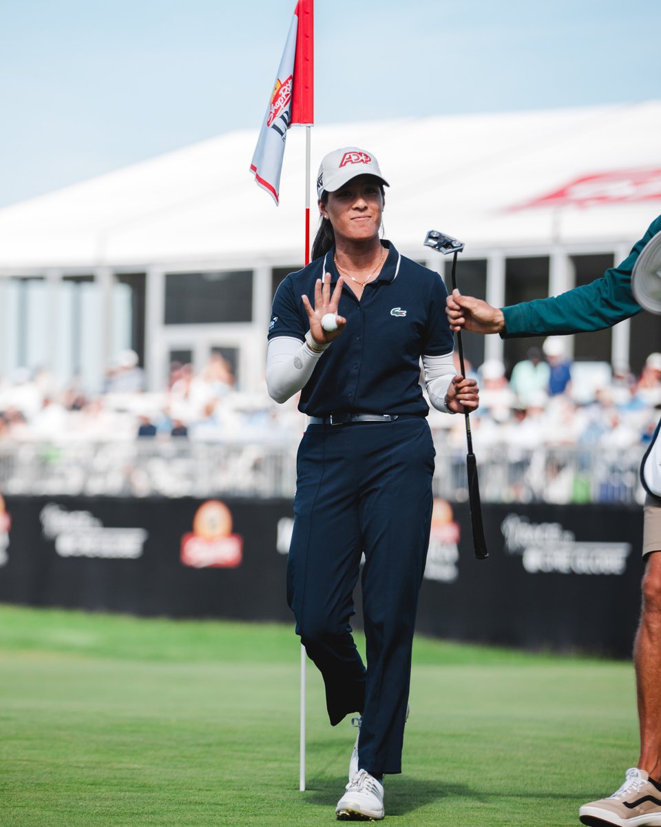 LPGA's tweet photo. #CheersToTheChamp 👏 With a win at the 2026 ShopRite LPGA, Celine Boutier has claimed her spot in the field at the 2027/28 @HiltonGrandVac Tournament of Champions https://t.co/Iaz1j8kfsl