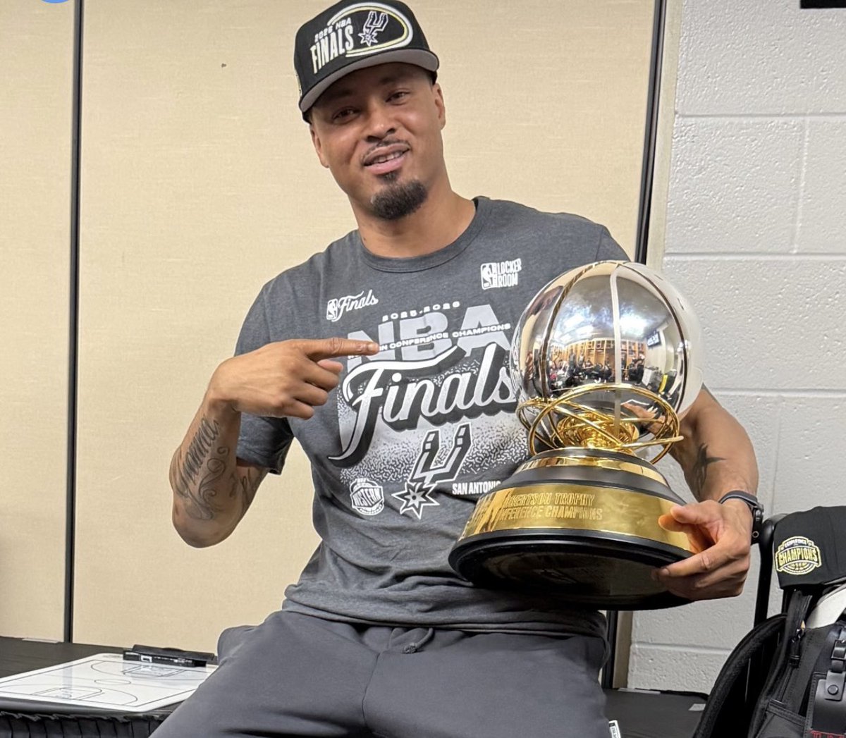 4thManPod's tweet photo. The inaugural MVP of @thebig3 Rashard Lewis is headed to the NBA Finals 💥 

Lewis, who spent seven years in the BIG3, was signed on by the San Antonio Spurs as a player development coach last year. Now he’s headed to his first NBA Finals as a coach.

Sweet Lew spent his entire career with the 3 Headed Monsters. He made two BIG3 championship appearances during his time in the league. Once in 2017 when he was named MVP and the second in 2021. 

Additionally, he made three NBA Finals as a player, winning one in 2013 with the Miami Heat.

Congrats Rashard!