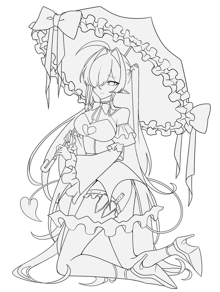 YoiyamiHitugi's tweet photo. 息抜きでアクスタ用の描いてる https://t.co/Vp7s8TTILP