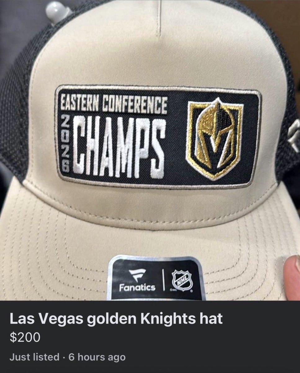 vgkpetey's tweet photo. “Vegas wouldn’t have made the playoffs if they played in the Eastern Conference.”

 - Hockey “experts” on social media

#ForgedInGold in real life https://t.co/tv05kXm0fs