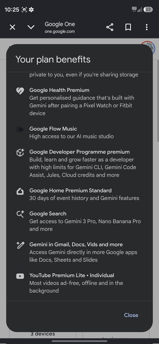 designedbyabin's tweet photo. @vikaskansalHQ I got an Ad for Google AI Pro Plan saying YouTube Lite is included. Checked that I already have it.
Went YouTube to find out that I don't have access to YouTube Lite.

I'm based is Australia and I got the Google AI Pro as part of a student offer. Is that why I can't access YouTube Lite?

But when I go to the Plan Benefits page, it says I have access to YouTube Lite.

I'm a bit confused.