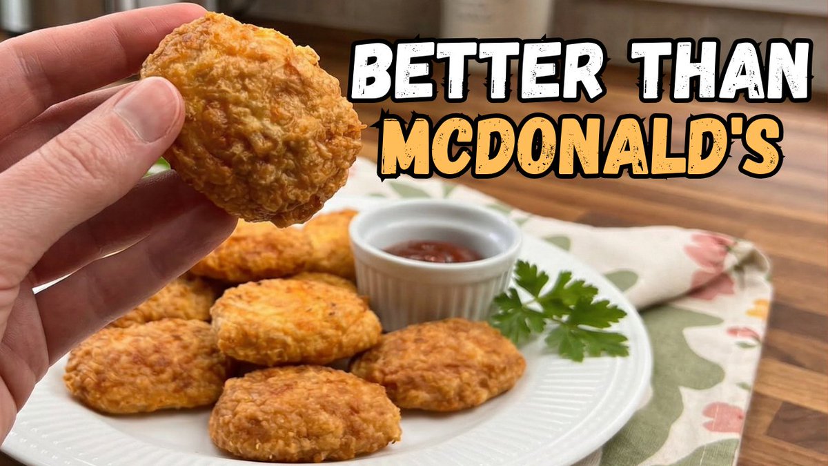 FoodHow2's tweet photo. 🧡 Better than McDonald's! https://t.co/chpu5wRwoz

#chickennuggets #airfryer https://t.co/tDUGmLL3HL