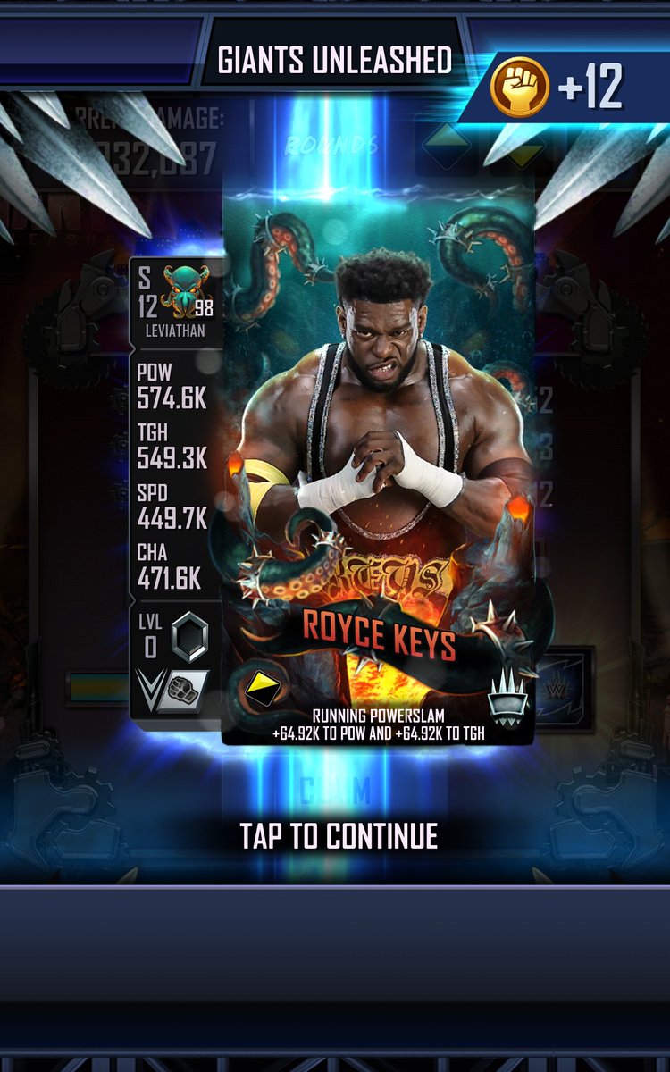 StylinMatt2002's tweet photo. Giants Unleashed Complete ✅️ #WWESuperCard https://t.co/gctjPcQigy
