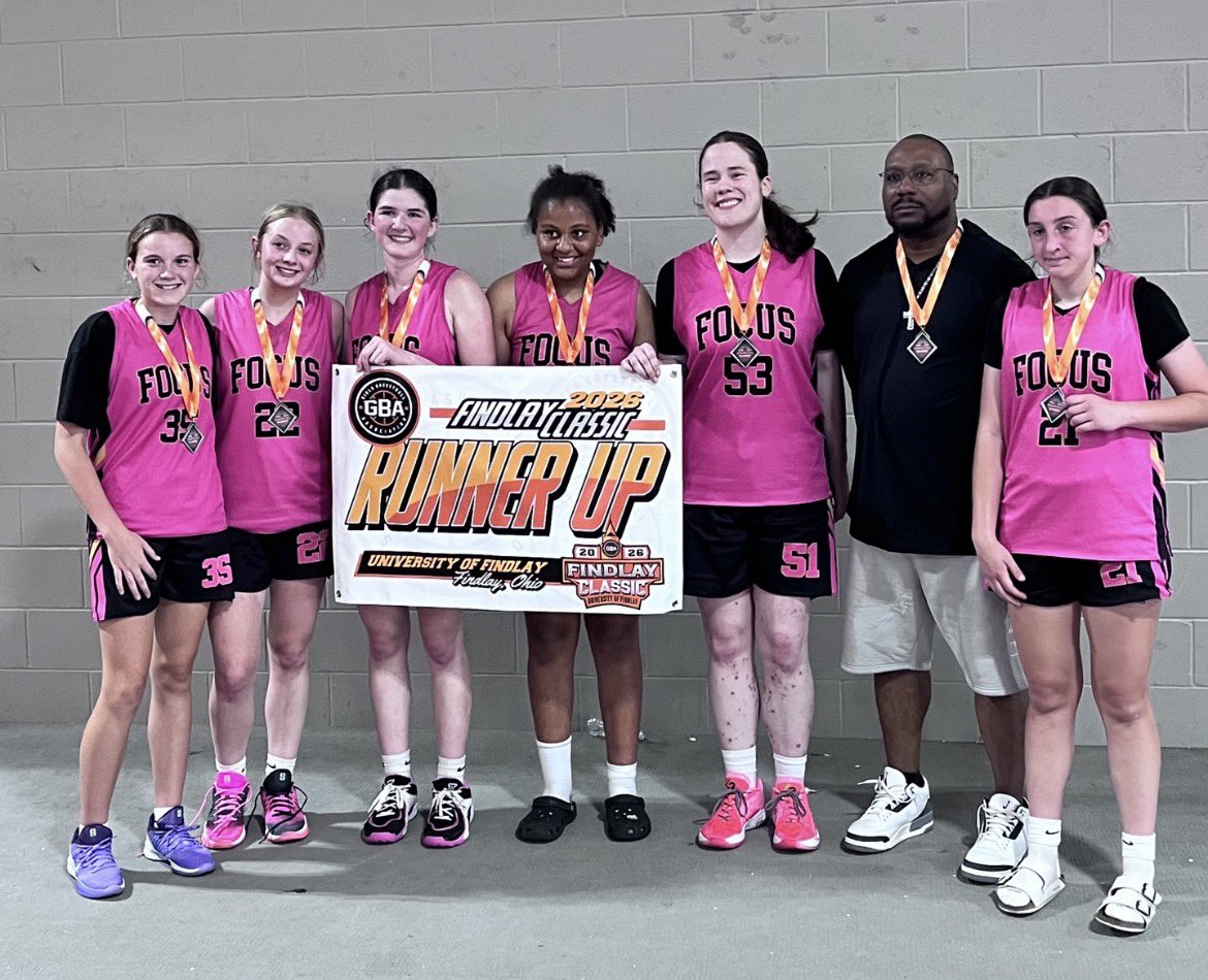 CoachCAdamsTF's tweet photo. Congratulations Lady Team Focus 2029 on achieving runner ups at the @gbabasketball Findlay Classic. These ladies continue to battle and get better every week. Keep up the great work! #FOCUSPROUD https://t.co/mqjza7RBx1