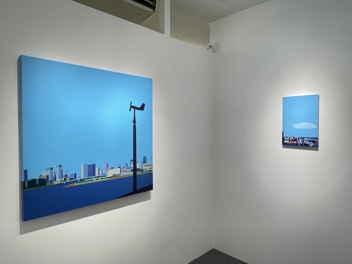 smalt48's tweet photo. 今月のカレンダー作品
「240611-1」2024
900×900mm acrylic on canvas
#architecture #painting #art #contemporaryart #cityscape #tokyo #都市 #風向計 #風景 #レインボーブリッジ #建築 https://t.co/6busl2Bqlz
