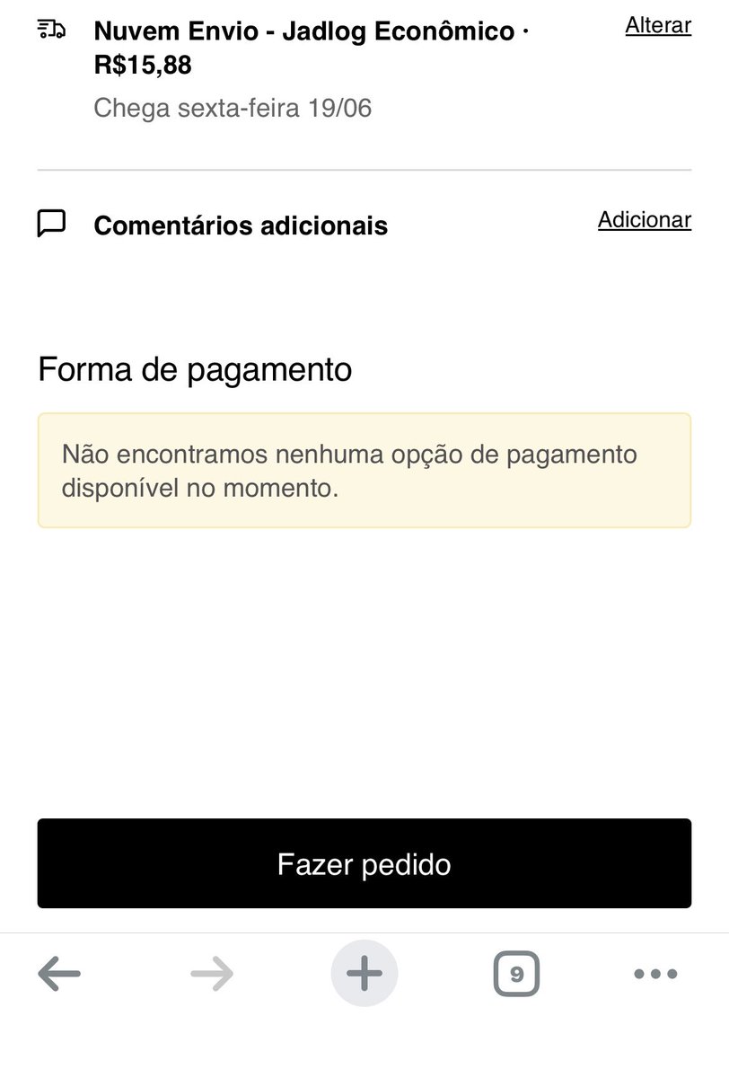 cbraiox's tweet photo. @stagebiazin @carolbiazin stageee to tentando comprar no site e aparece isso https://t.co/DZKS5PhBJA