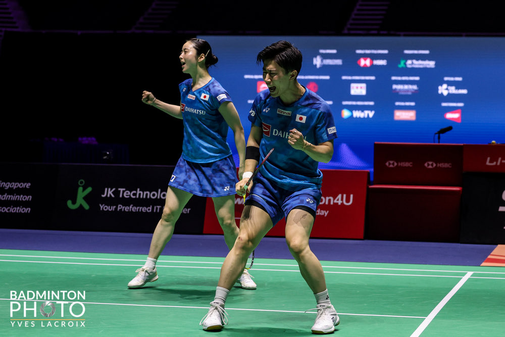 SaN_inform's tweet photo. 【シンガポールオープン2026 Super 750・決勝】女子単：山口、混合複：霜上／保原ともに準優勝 
https://t.co/BqIAjKiwcT https://t.co/EH7tEFRf0B