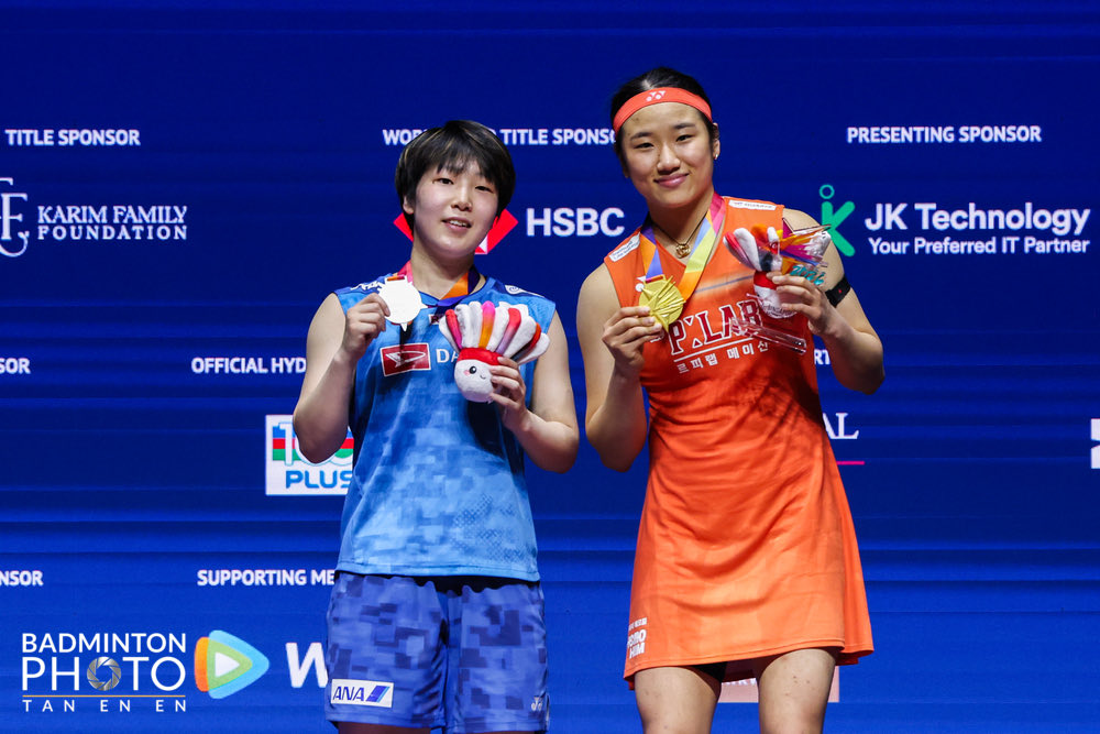 SaN_inform's tweet photo. 【シンガポールオープン2026 Super 750・決勝】女子単：山口、混合複：霜上／保原ともに準優勝 
https://t.co/BqIAjKiwcT https://t.co/EH7tEFRf0B