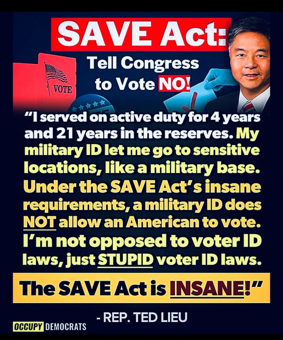 BlueViking10's tweet photo. @america #StopTheSaveAct
#RepublicansCheat https://t.co/gSCVp7epvW