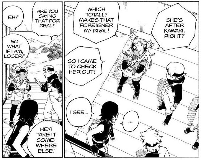 yaboim11's tweet photo. I see so thats y we got that chocho question from vol 8 

It just confirms what eida said in ch 27 https://t.co/mP8xJD4qRx