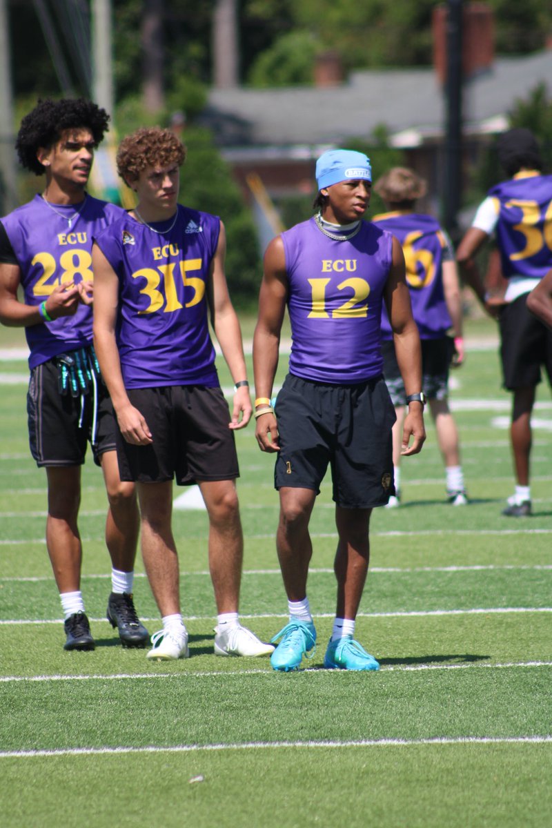 Man_ManCollins2's tweet photo. I had a great time competing today @ECUPiratesFB Mega Camp. Thank you    @coachsotoj @lgware @CoachT_Will https://t.co/pUMgzCeWFy